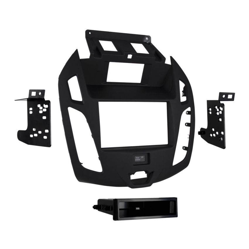 Metra 99-5831G Double/Single DIN Dash Kit for 2014 - Ford Transit Connect with OEM 4.3