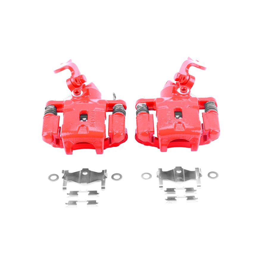 PowerStop S2854 Red Powder Coated Calipers
