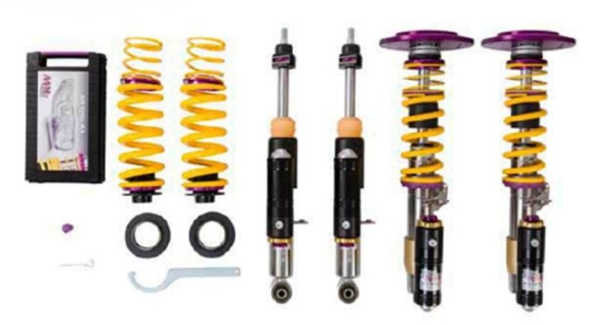 KW 39771285 Porsche 911 GT3RS 991.2 With OE NoseLift Clubsport Coilover Kit 3-Way