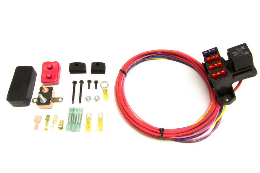 PAINLESS WIRING PWI70213 3 Circuit Fuse Block Weather Resistant