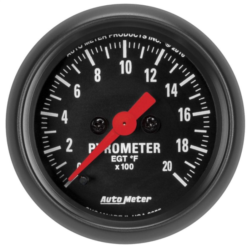 AutoMeter 2655 GAUGE, PYROMETER (EGT), 2 1/16