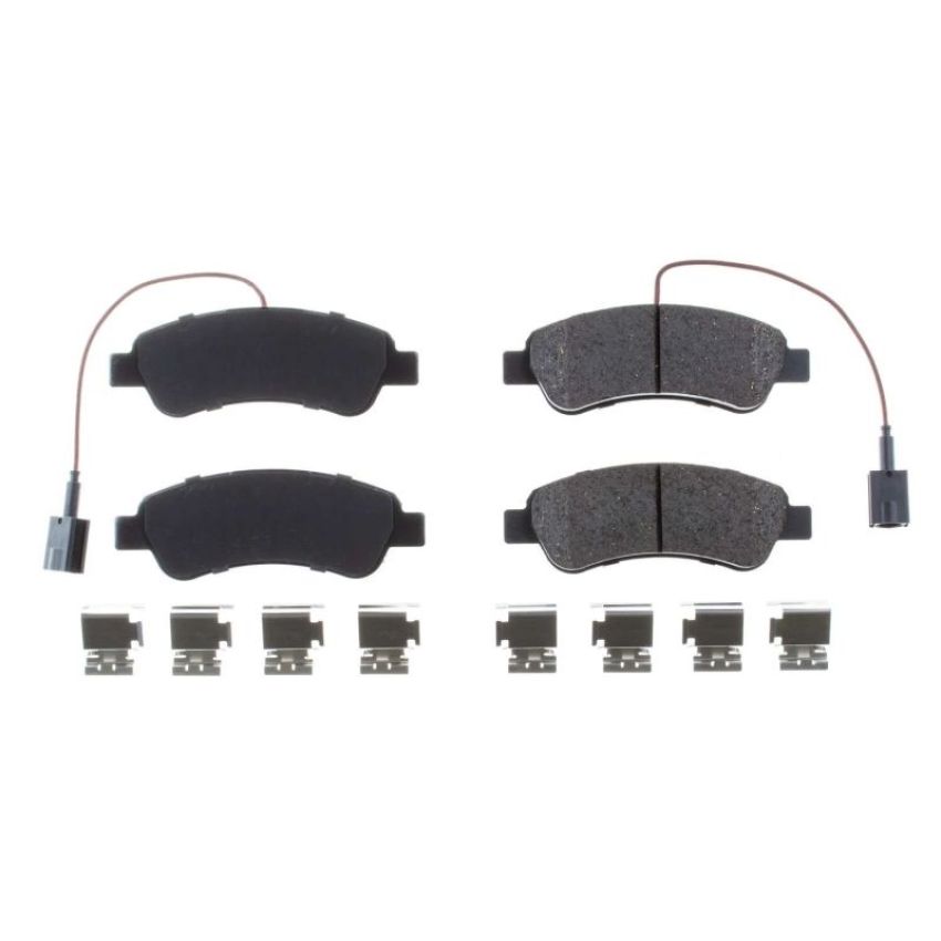PowerStop 17-1490 PowerStop - Z17 Low-Dust Ceramic Brake Pads with Hardware