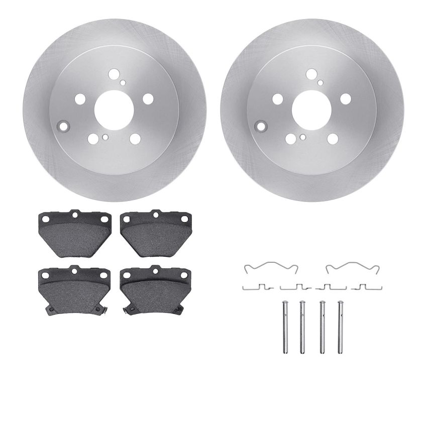 Dynamic Friction 6512-76407 Rotor Kit
