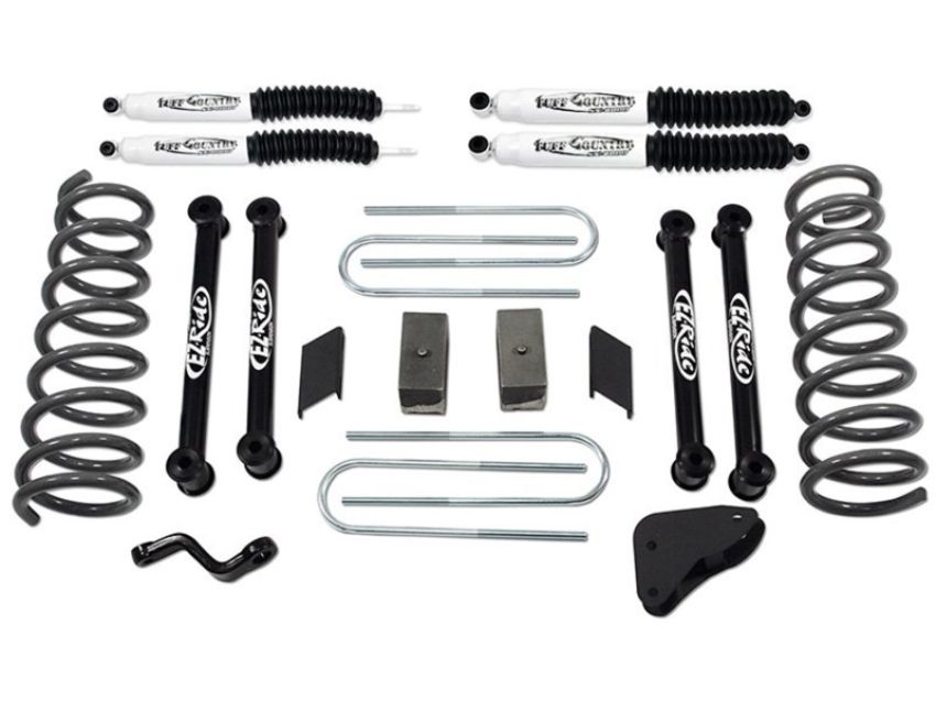 Tuff Country 34018K 07-08 Ram 2500 4X4 4.5in Lift Kit with Coil Springs (Fits 7/1/07 & Later No Shocks)