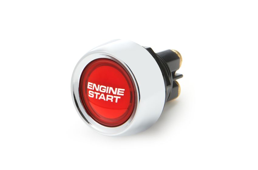 QUICKCAR RACING PRODUCTS QRP50-515 Switch Lighted Push Button Red 50 Amp