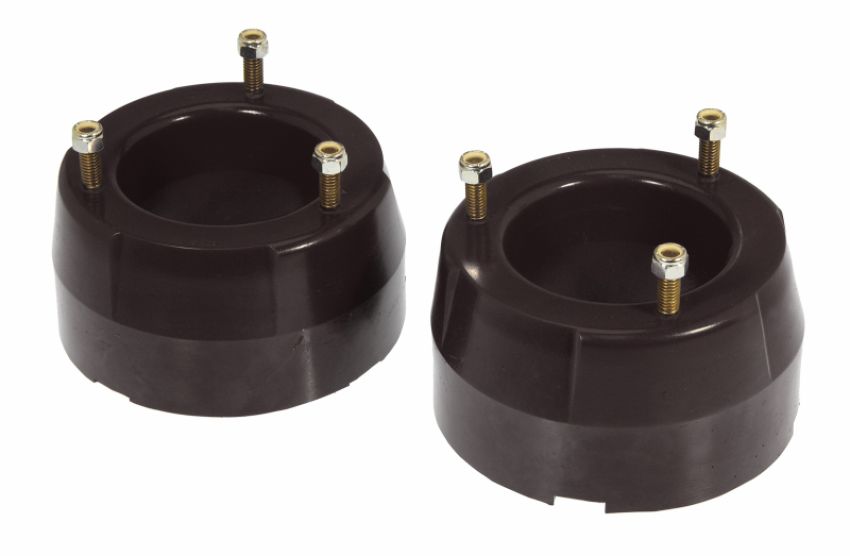 Prothane 4-1702-BL 94-05 Dodge Ram 4wd Front Coil Spring 2in Lift Spacer - Black