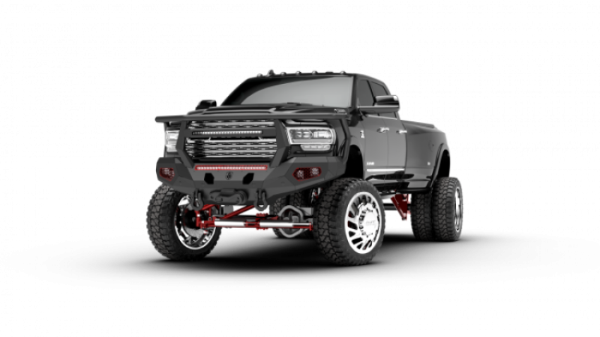 Road Armor 4192EF7B 2019+ Dodge RAM 2500/3500 Evolution Front Bumper - w/ Reaper Guard