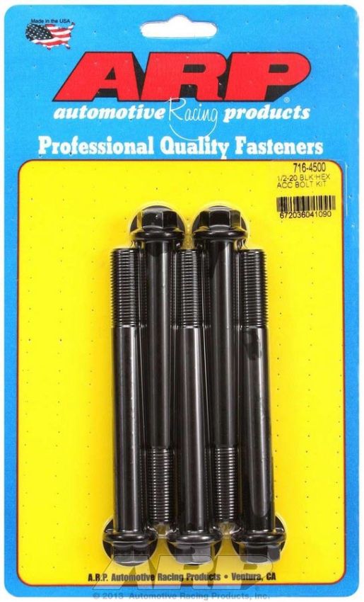 ARP ARP716-4500 Bolt Kit - 6pt. (5pk) 1/2-20 x 4.500