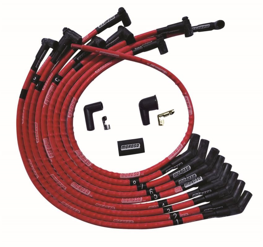 MOROSO MOR52570 Ultra Plug Wire Set SBF 260-302 Red