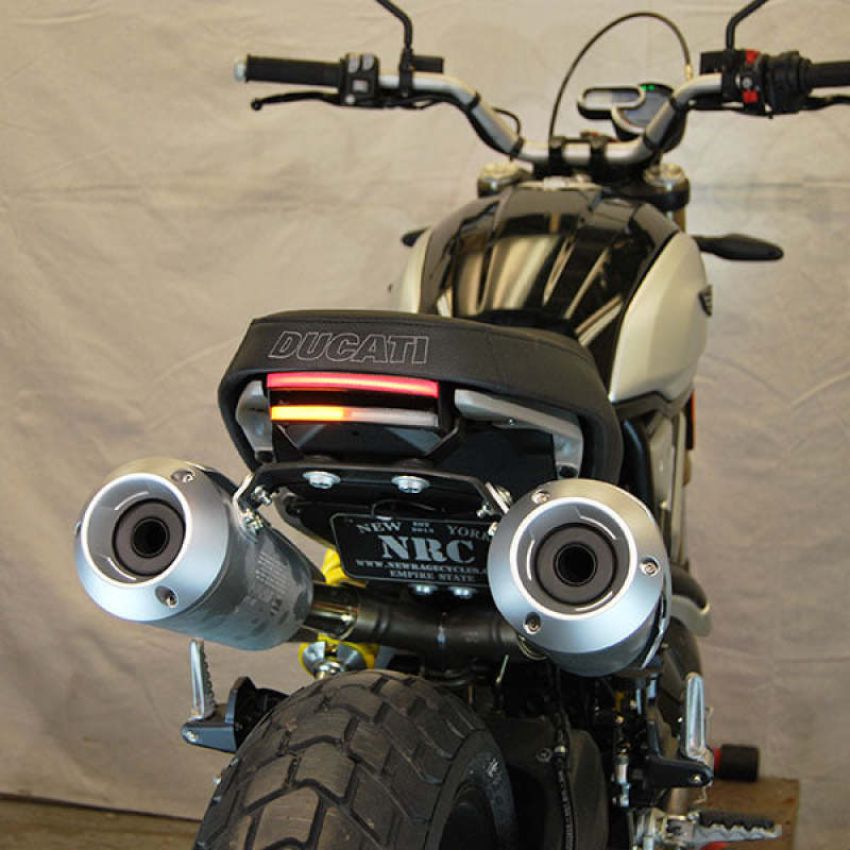 New Rage Cycles S1100-FE-T 18+ Ducati Scrambler 1100 Fender Eliminator Kit Tucked