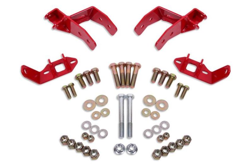 BMR Suspension CCK461R BMR 78-87 G-Body Coilover Conversion Kit Rear Non-adj Shock Mount w/o CAB - Red