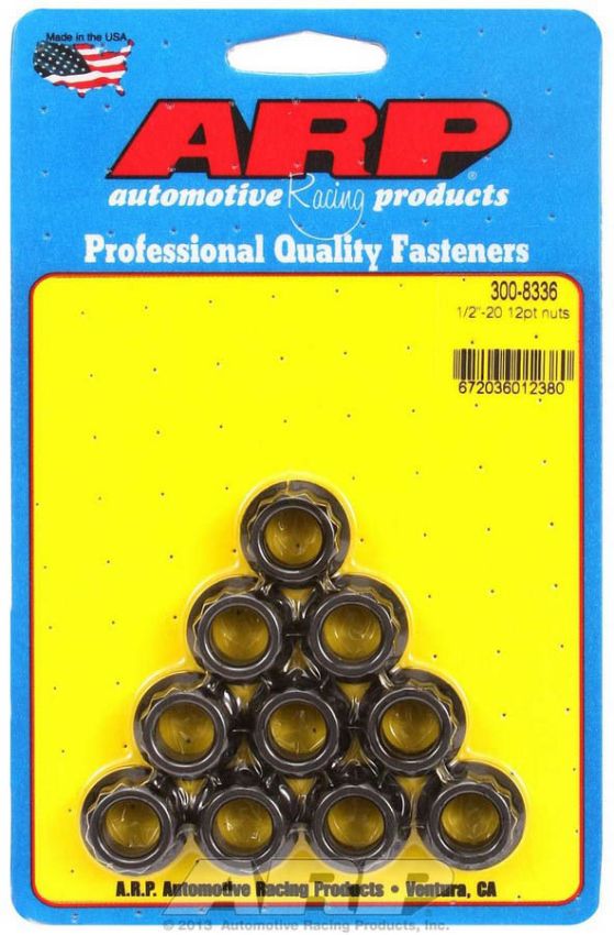 ARP ARP300-8336 1/2-20 12pt. Nuts (10)