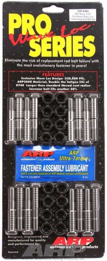 ARP ARP235-6401 BBC Rod Bolt Kit - Fits 454-502 w/7/16in