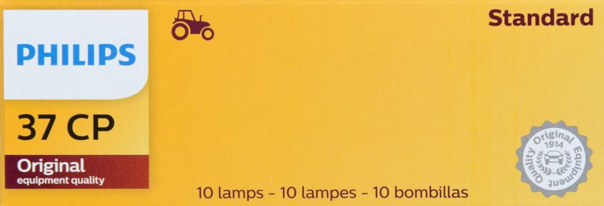 Philips 37CP Philips Standard Miniature 37 Pack of 10