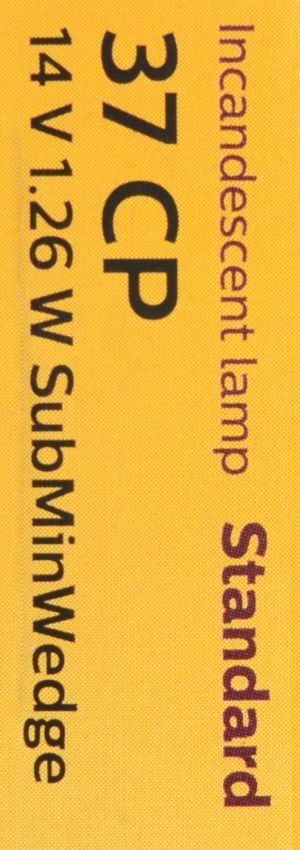 Philips 37CP Philips Standard Miniature 37 Pack of 10