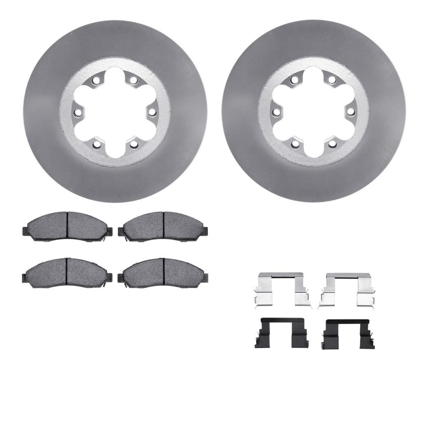 Dynamic Friction 4512-48125 Rotor Kit