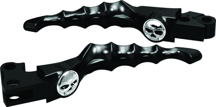 Kuryakyn 1091 Zombie Levers 08-13 Touring Cable Gloss Black