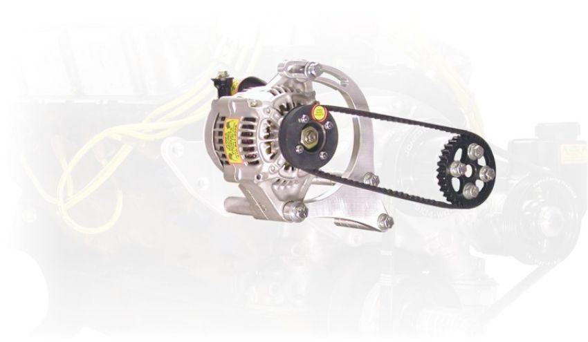 JONES RACING PRODUCTS JRP2065-RA Alternator Kit SBF 55/70A W/P Driven