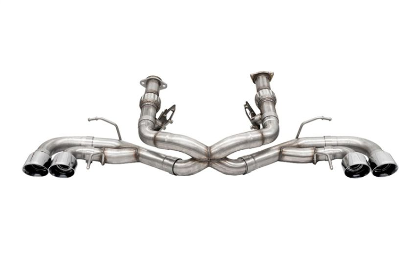 CORSA Performance 21104 Corsa 2020-24 Corvette C8 3in Xtreme Cat-Back Exhaust 4.5in Pol Quad Tips - Deletes stock AFM Valve