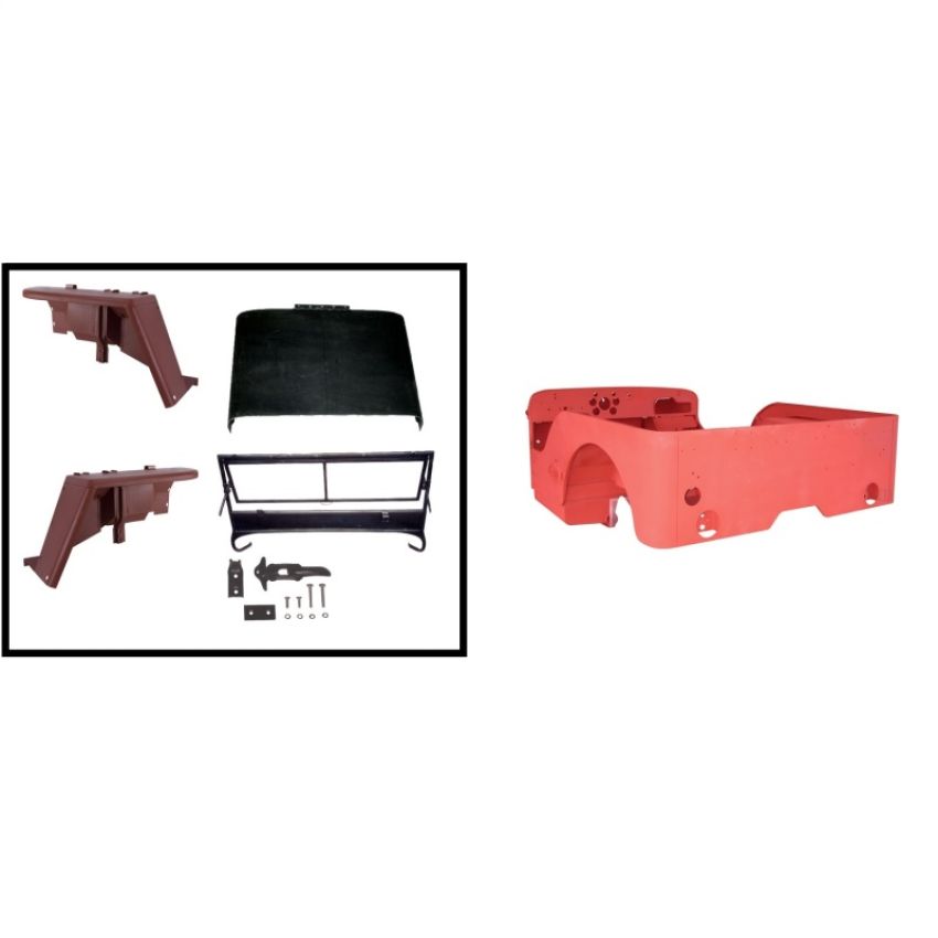 OMIX 12001.04 Steel Body Kit- 41-45 Ford GPW