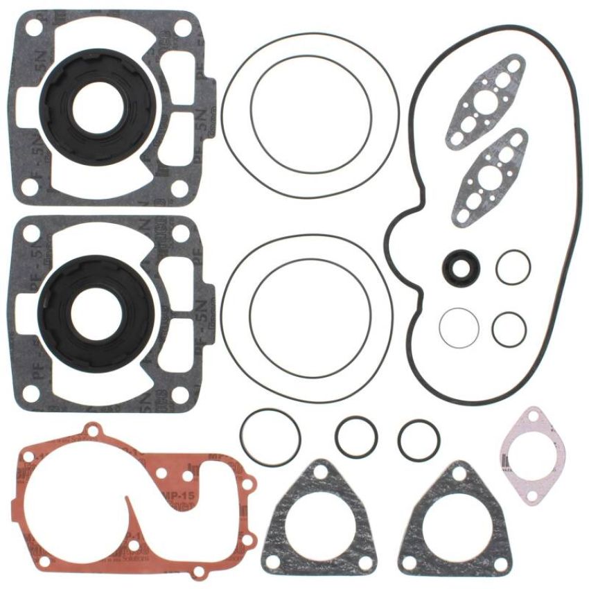 Vertex Pistons 711233 Vertex Gaskets 97-99 Polaris 440 XCR Complete Gasket Kit w/ Oil Seals