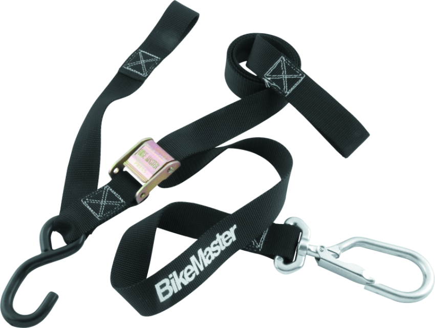 BikeMaster 100541 Tiedown 1-1/2in Swivel Softhook - Black