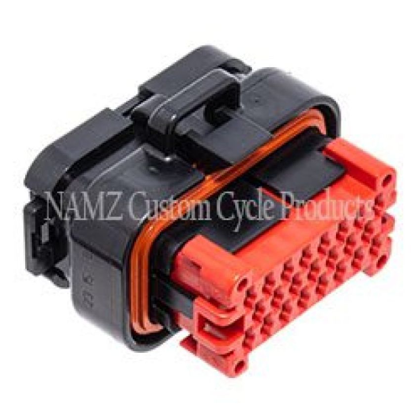 NAMZ NA-770680-1 AMP 23-Position Plug HD Radio Harness (HD 72382-98BK)