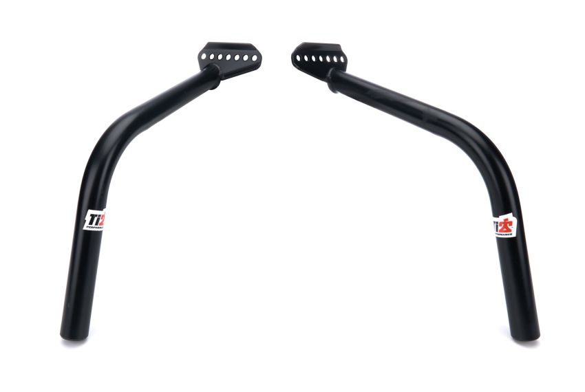 Ti22 PERFORMANCE TIP6132 Front Wing Post Chassis to Side Board Pair Black