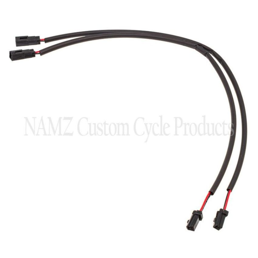 NAMZ NHGX-HD18 08-23 HD Models w/Heated Grips Plug-N-Play Heated Grip Extensions 18in.