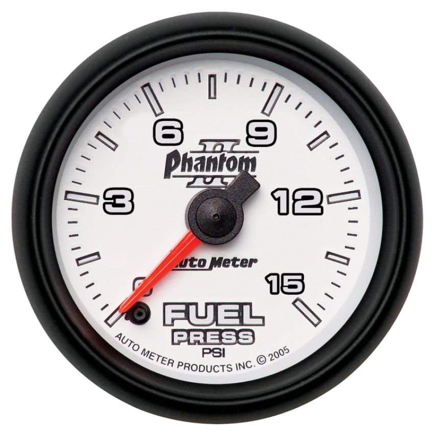 AutoMeter 7561 GAUGE, FUEL PRESSURE, 2 1/16