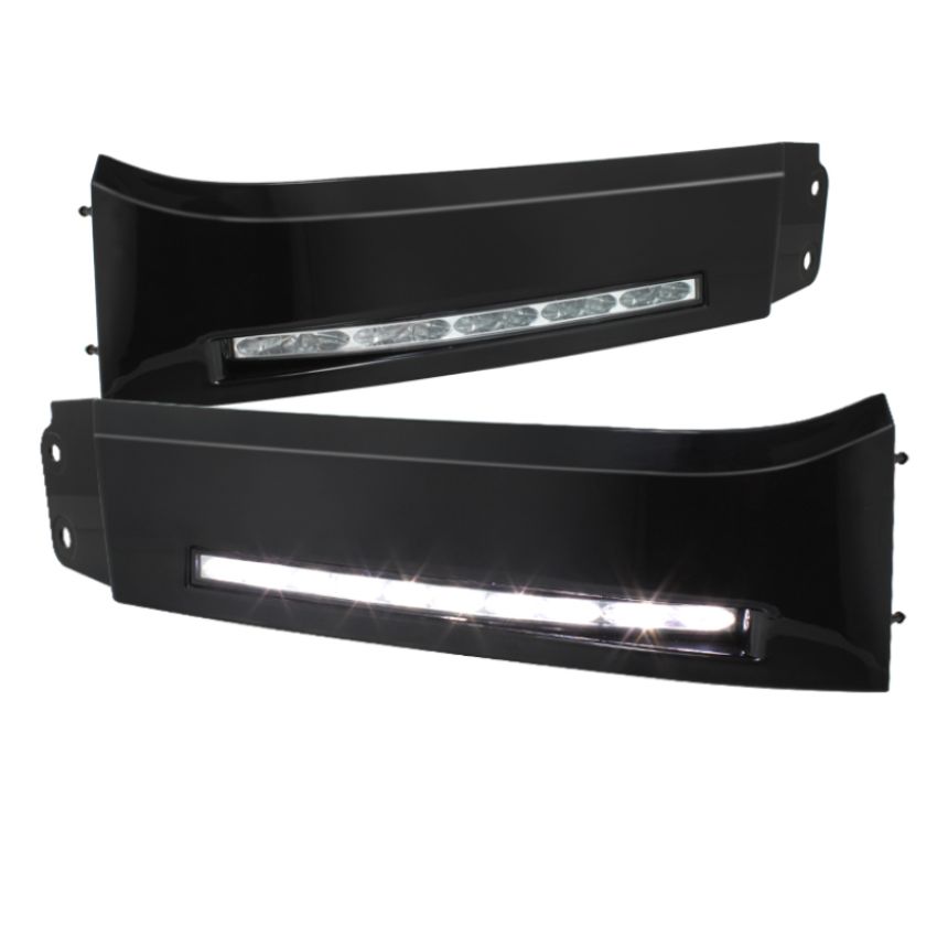SPYDER 5077714 Daytime LED Running Lights ( XSP-X Model Look )wo/switch - Black