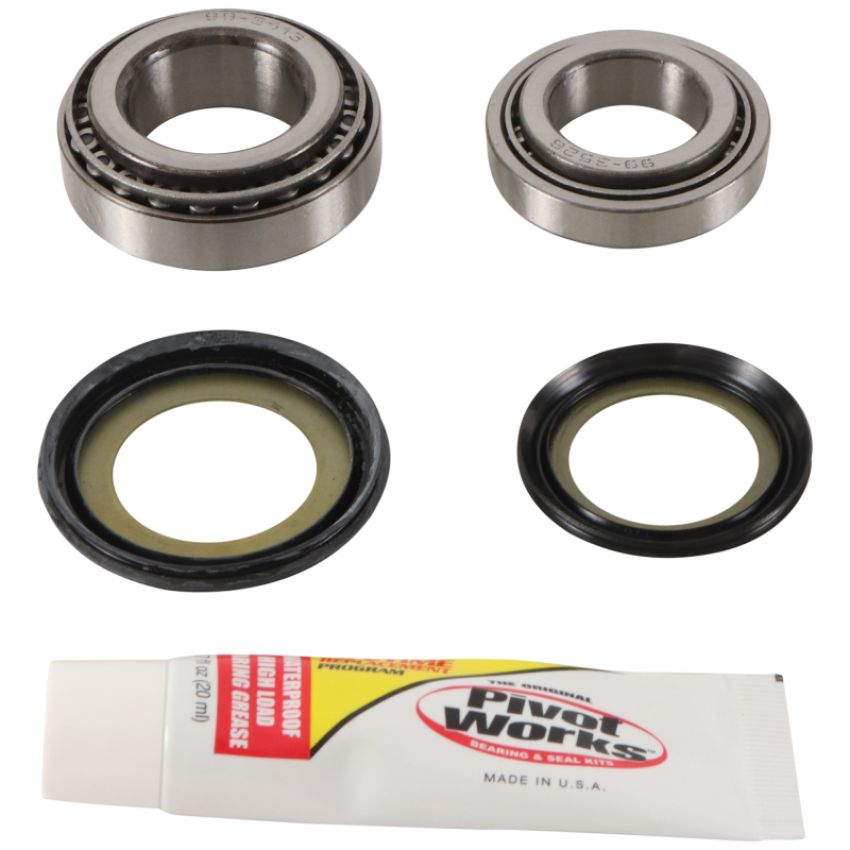 Pivot Works PWSSK-K10-000 10-22 Kawasaki KLX110 PW Steering Stem Bearing Kit