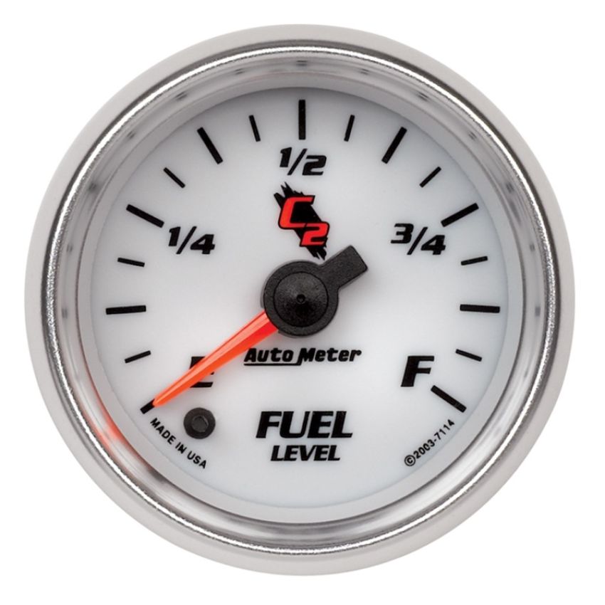 AutoMeter 7114 GAUGE, FUEL LEVEL, 2 1/16