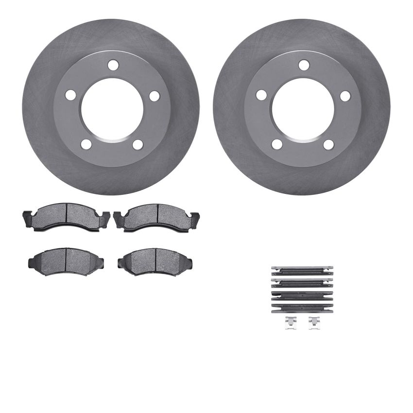 Dynamic Friction 6512-99276 Rotor Kit