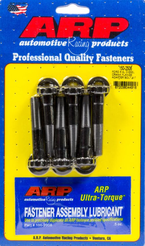 ARP ARP150-2506 Crank Flange Adapter Bolt Kit Ford 6.4L DSL
