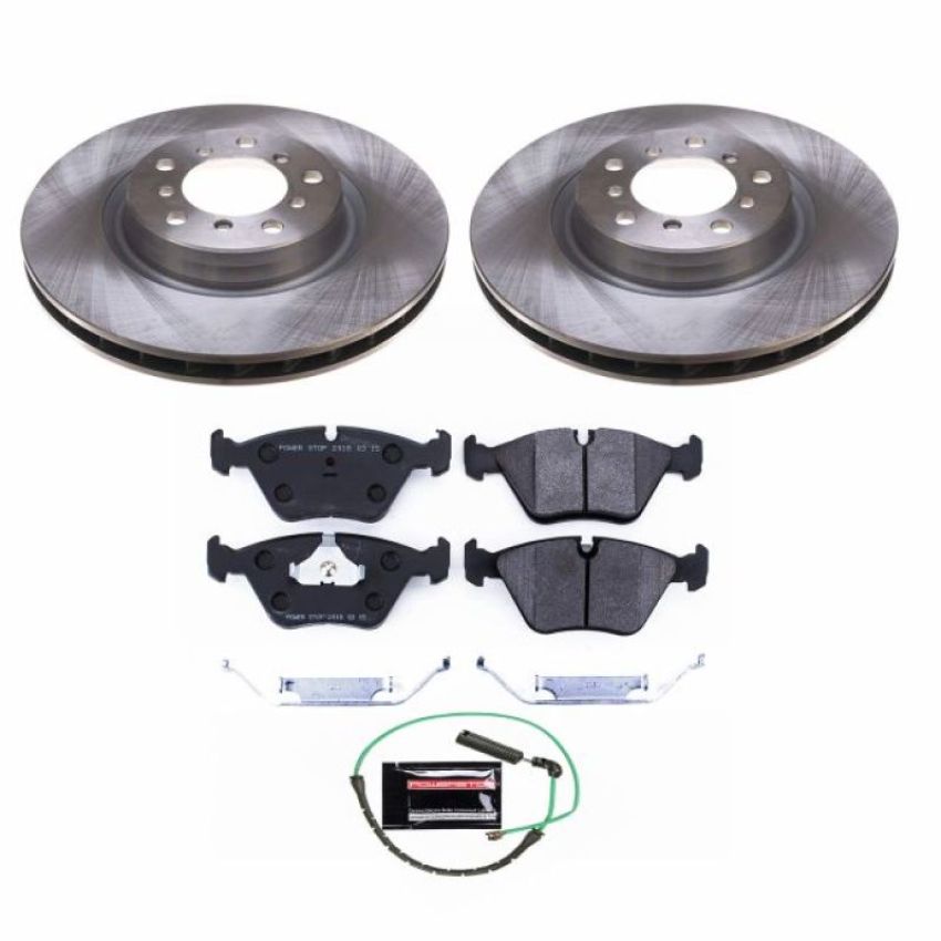 PowerStop TDSK2903 Track Day Spec High-Performance Brake Pad and Rotor Kit
