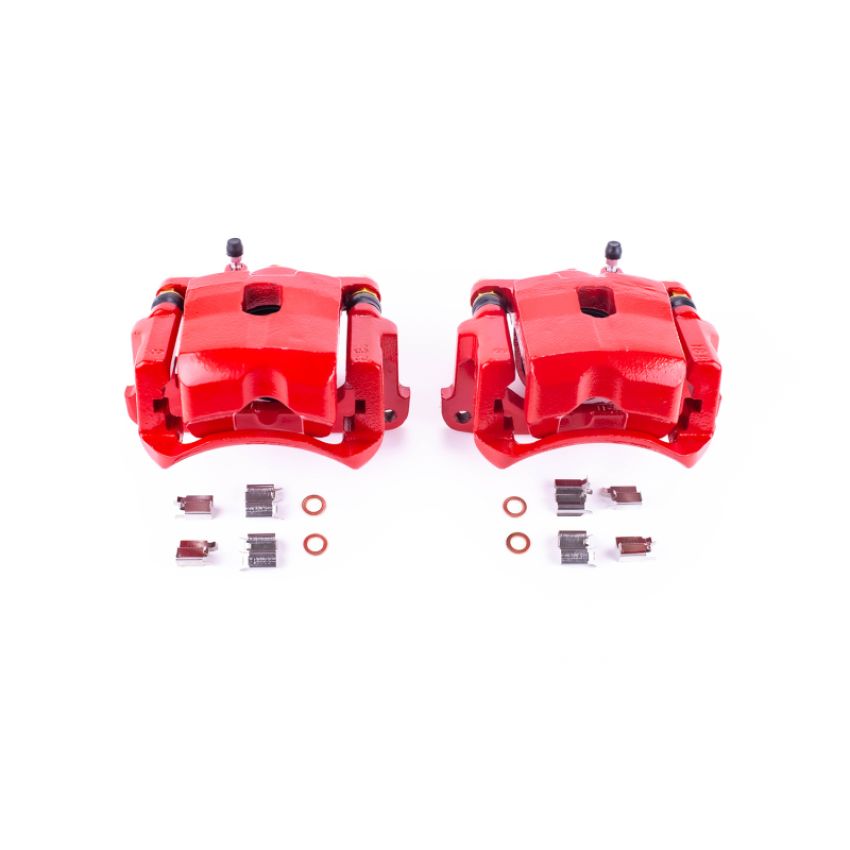 PowerStop S2688 Red Powder Coated Calipers