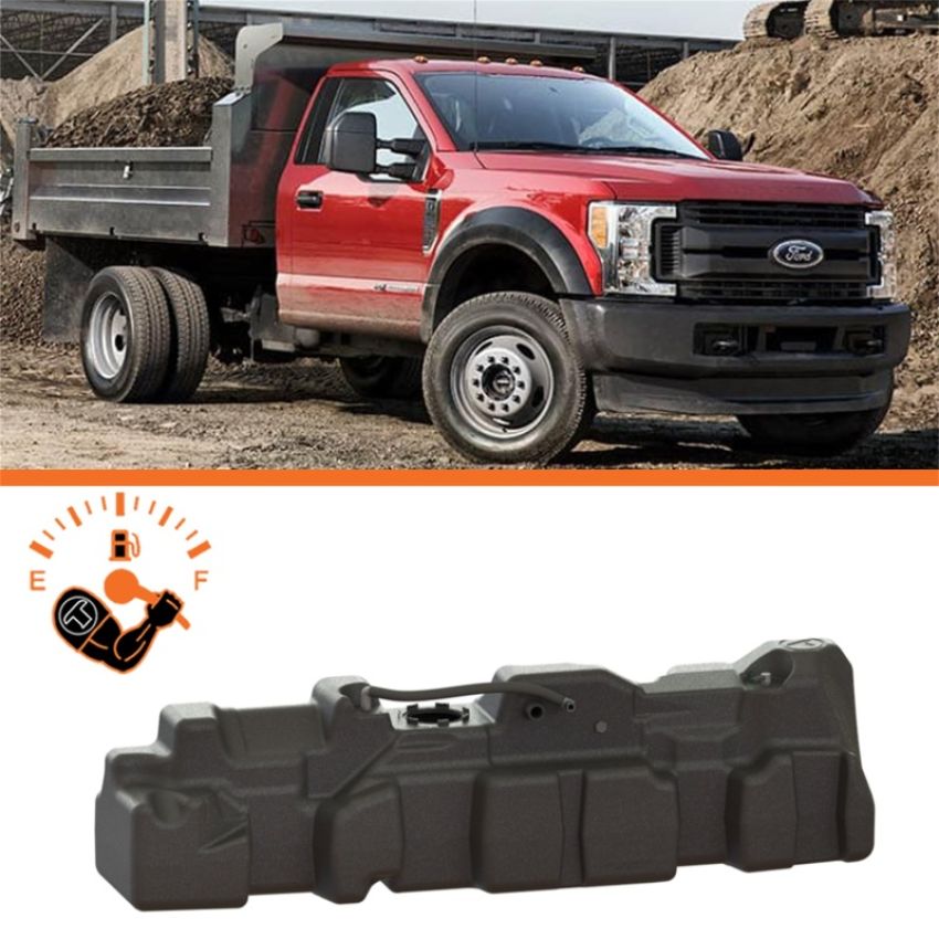 Titan Fuel Tanks 7020417 17-24 Ford Universal Cab & Chassis 40 Gallon XXL Mid-Ship Fuel Tank