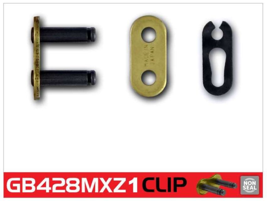 RK Chain GB428MXZ1-CL GB428MXZ1-CLIP - Gold