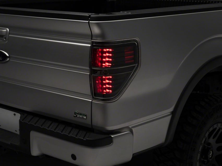 Raxiom T542842 09-14 Ford F-150 Styleside LED Tail Lights- Blk Housing (Clear Lens)