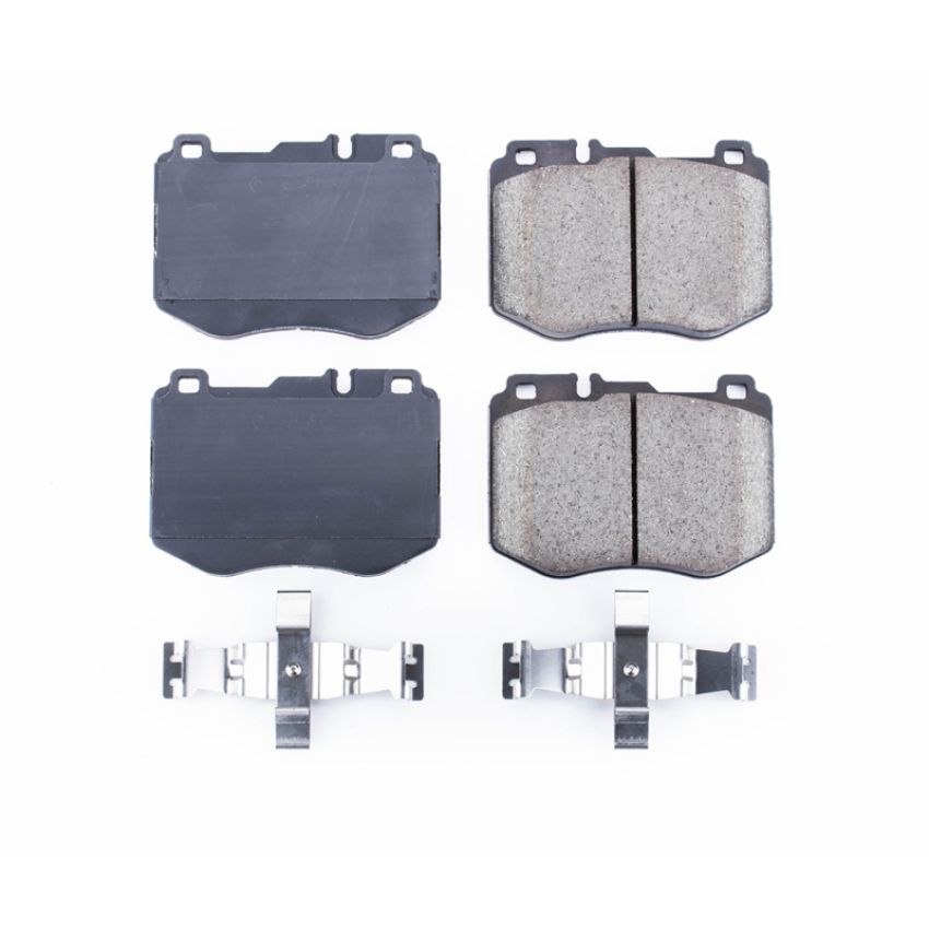 PowerStop 17-1796 PowerStop - Z17 Low-Dust Ceramic Brake Pads with Hardware