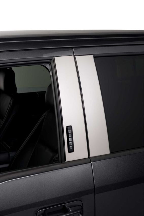 Putco 402678 17-20 Ford SuperDuty - Crew Cab / SuperCab - w/Keypad Stainless Steel Pillar Posts Classic