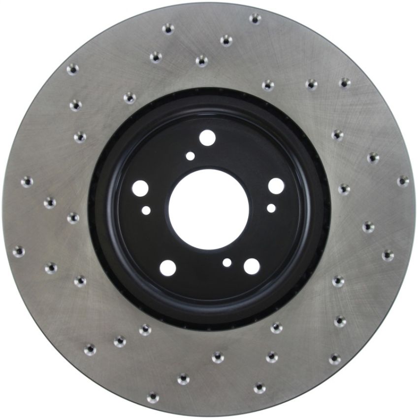 Stoptech 128.40062L 04-08 Acura TL/TL-S Brembo Drilled Left Front Rotor