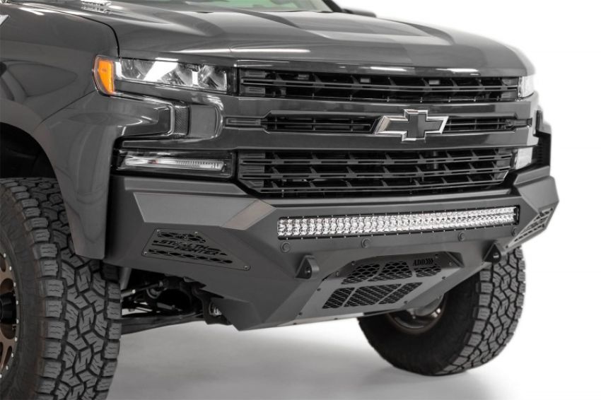 Addictive Desert Designs F441763030103 19-21 Chevy Silverado 1500 Stealth Fighter Front Bumper