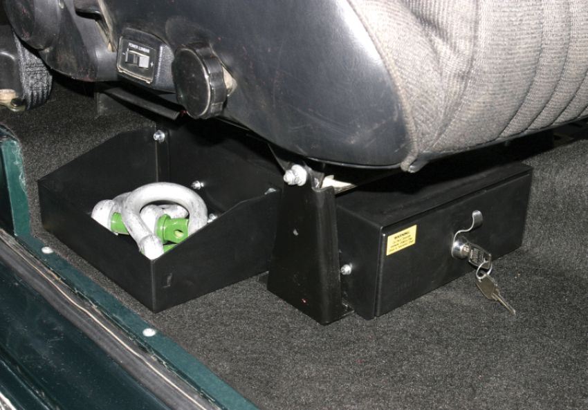 Tuffy Products 256-01 Tuffy Ford Bronco Underseat Drawer Passenger W/ Keyed Lock