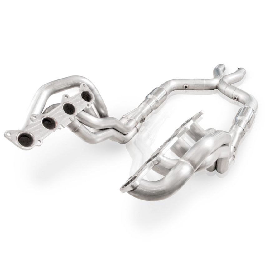Stainless Works SM11HCATX Stainless Power 2011-14 Mustang GT Headers 1-7/8in Primaries High-Flow Cats 3in X-Pipe