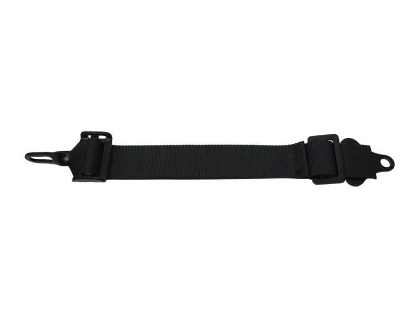 PRP Seats SBCR-ADJ PRP Adjustable Crotch Belt for Latch and Link Harness - 5th Point Only - Black