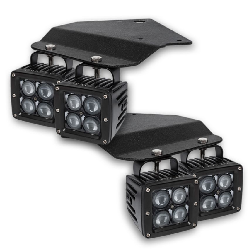 Oracle Lighting 2149-504 Fog Light Replacement Brackets w/ Lights Combo