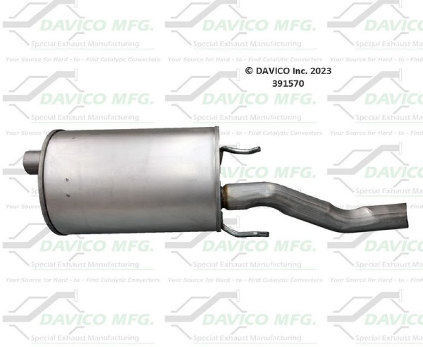 Davico Mfg 391570 Direct fit Muffler