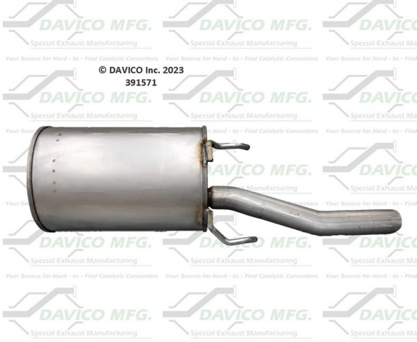 Davico Mfg 391571 Direct fit Muffler